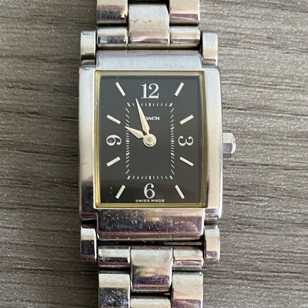 COACH stainless steel watch women’s